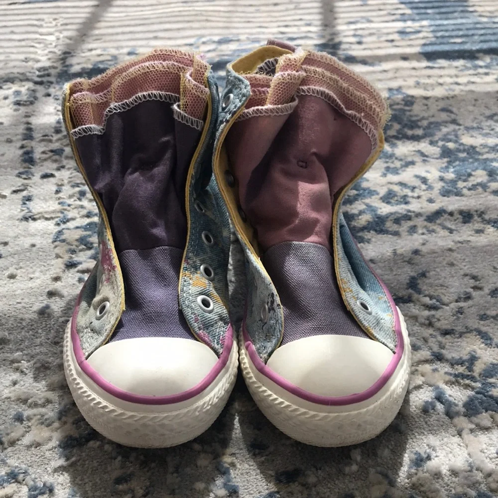 Girls high top converse‎